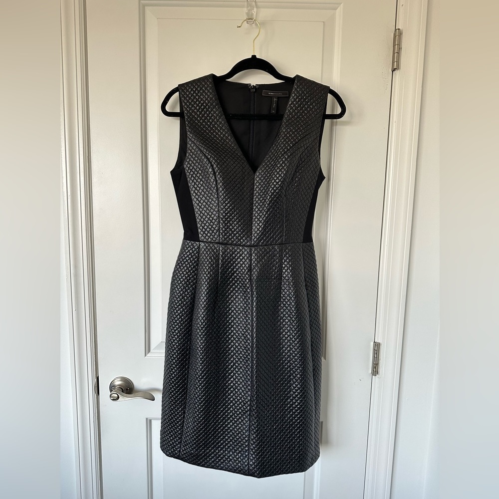 BCBGMAXAZRIA Livie Quilted Dress